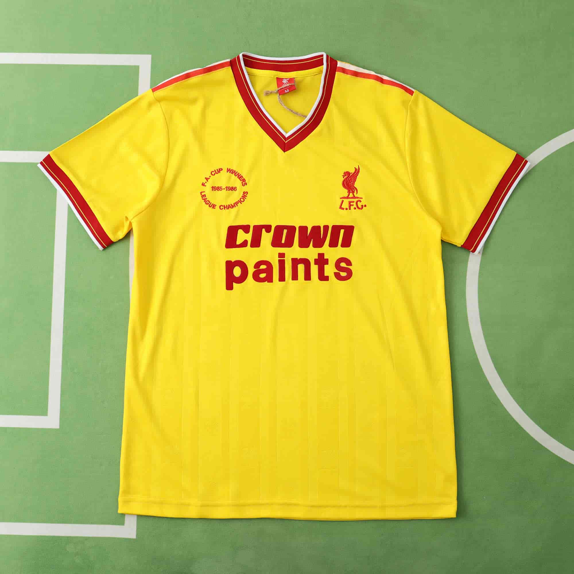 Liverpool 85-86 Away Retro