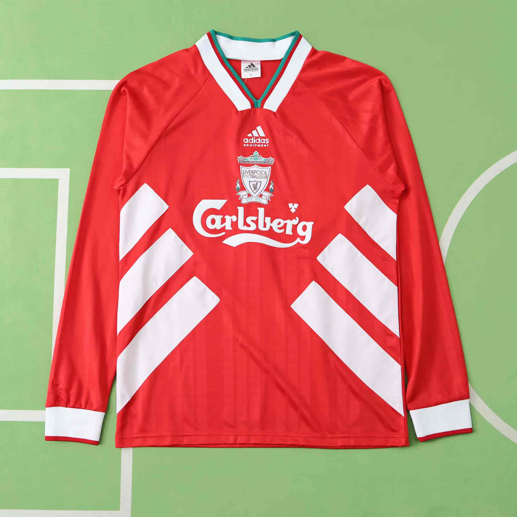 Liverpool 93-94 Home Long Sleeved Retro