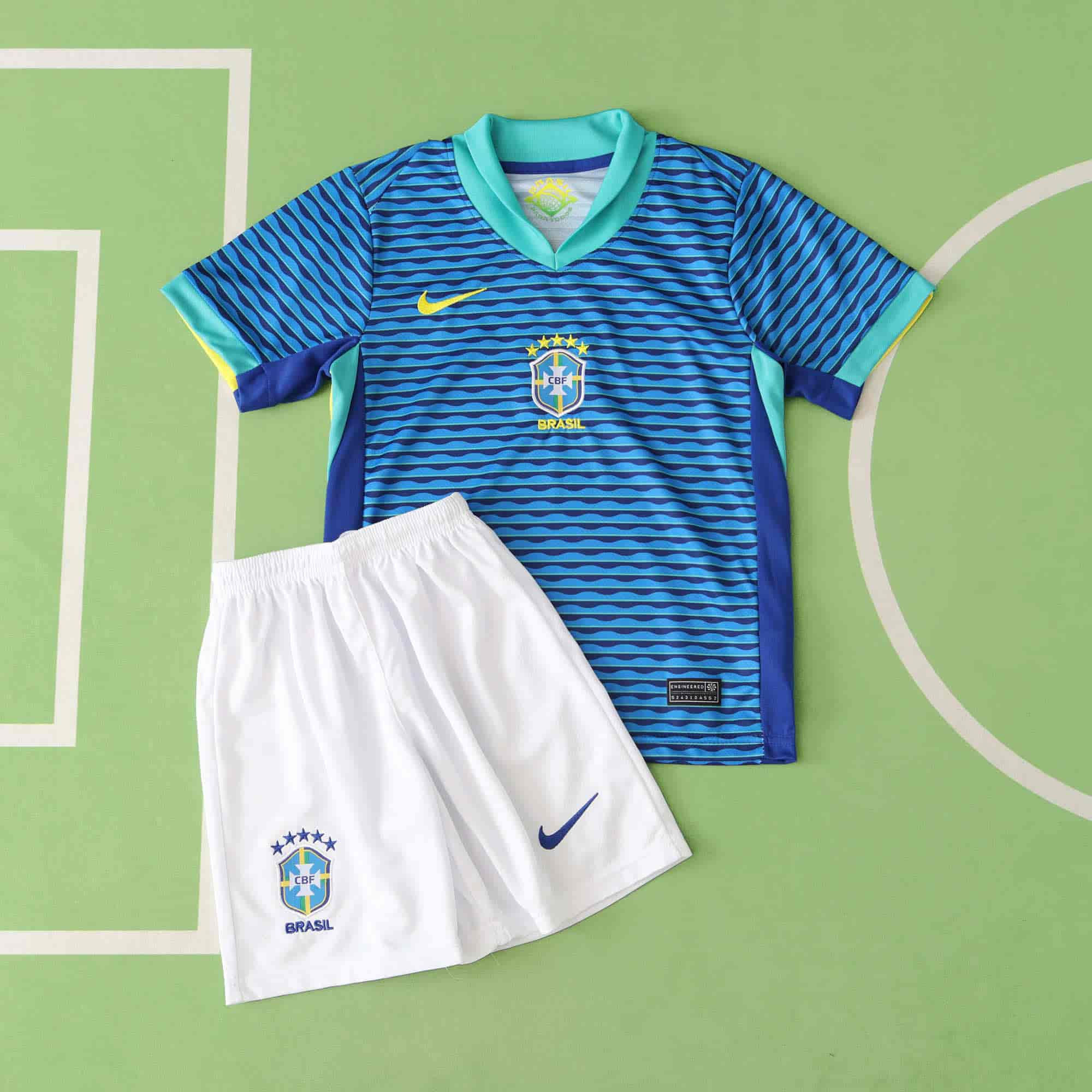 Brazil 24-25 Away Kids