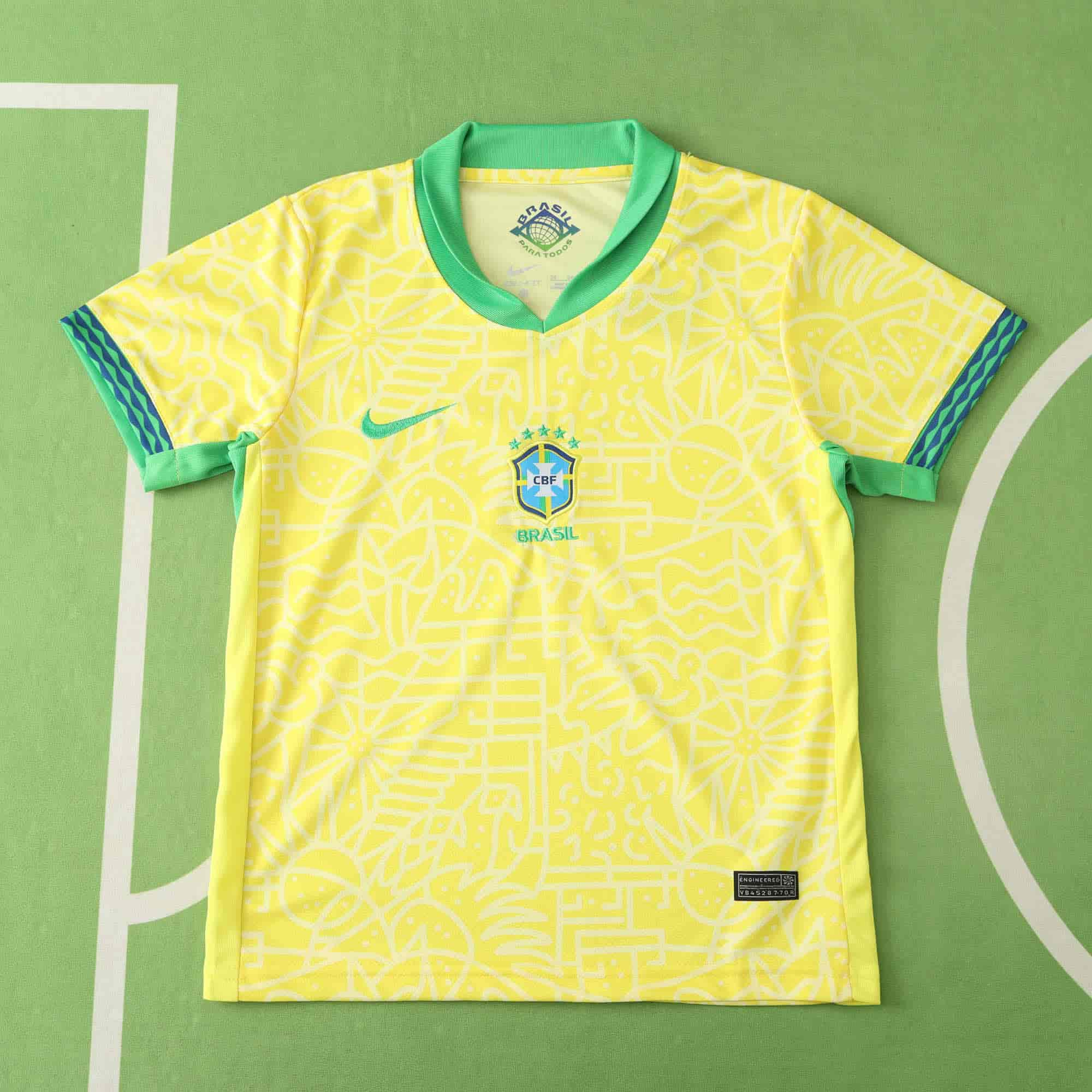 Brazil 24-25 Home Kids