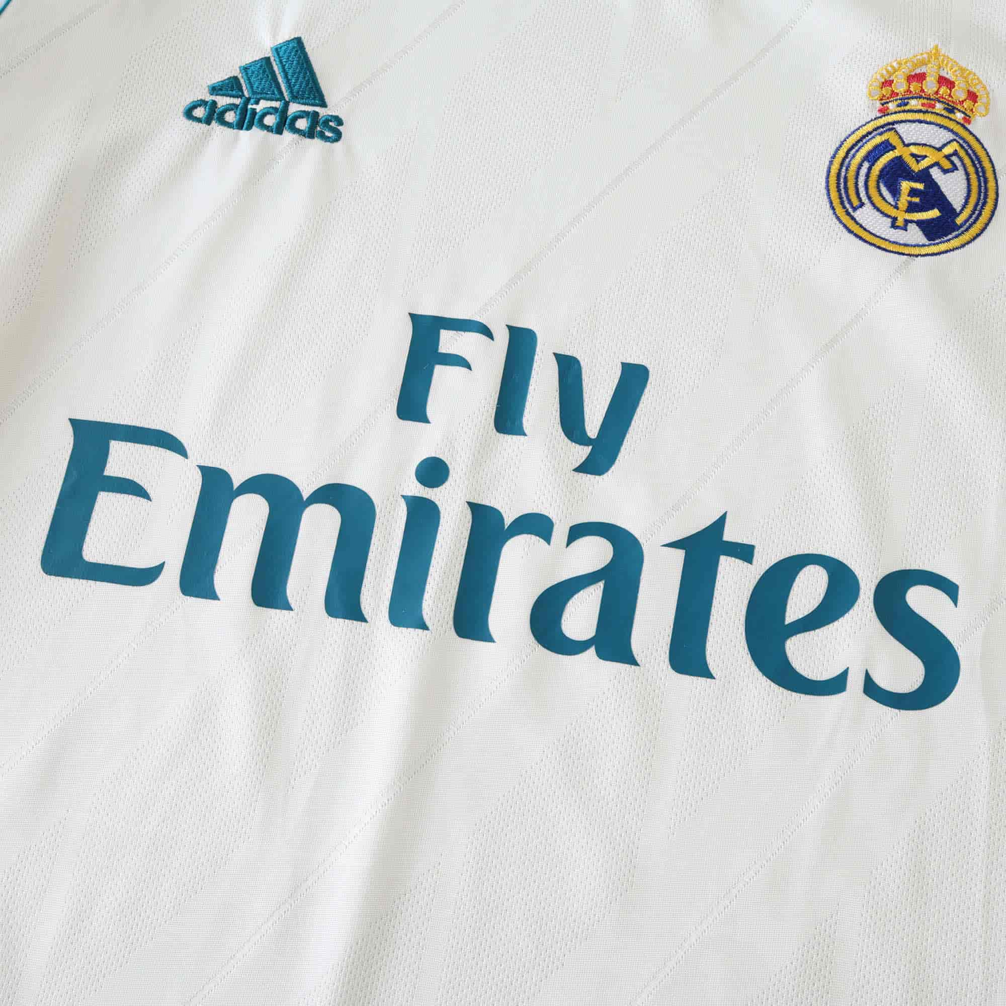 Real Madrid 17-18 Home Long Sleeved