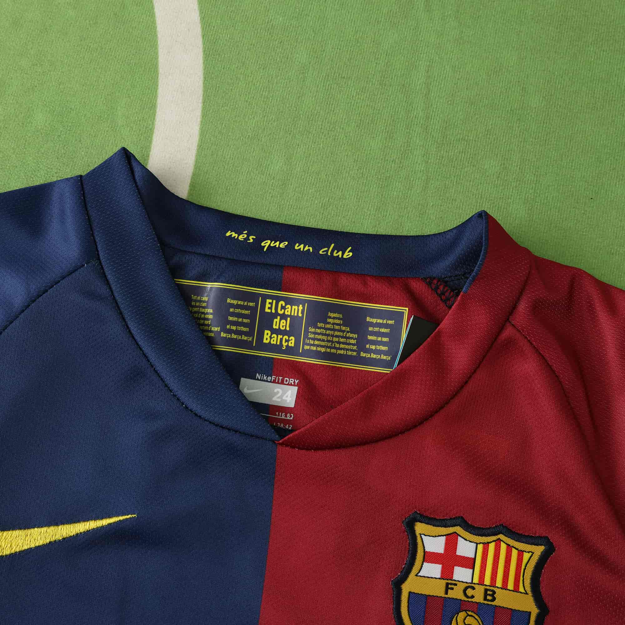 FC Barcelona 08-09 Home Retro Kids