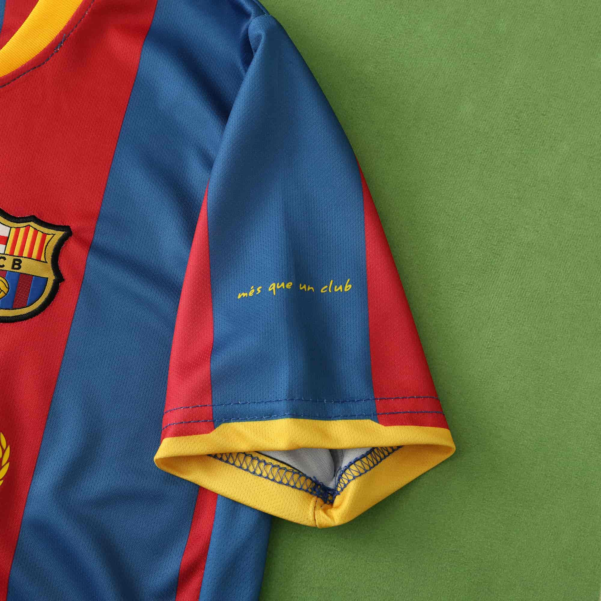 FC Barcelona 10-11 Home Retro Kids