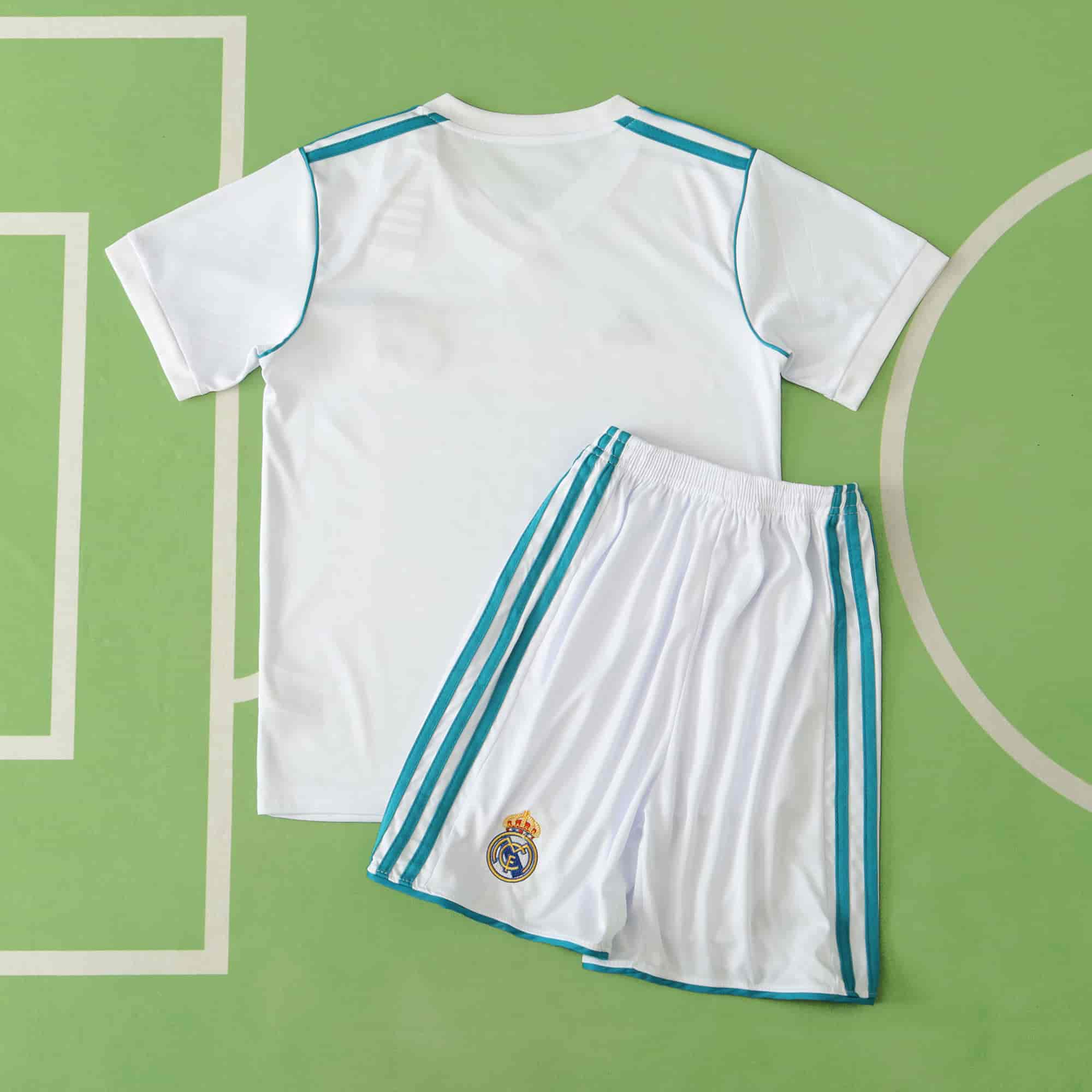 Real Madrid 17-18 Home Retro Kids