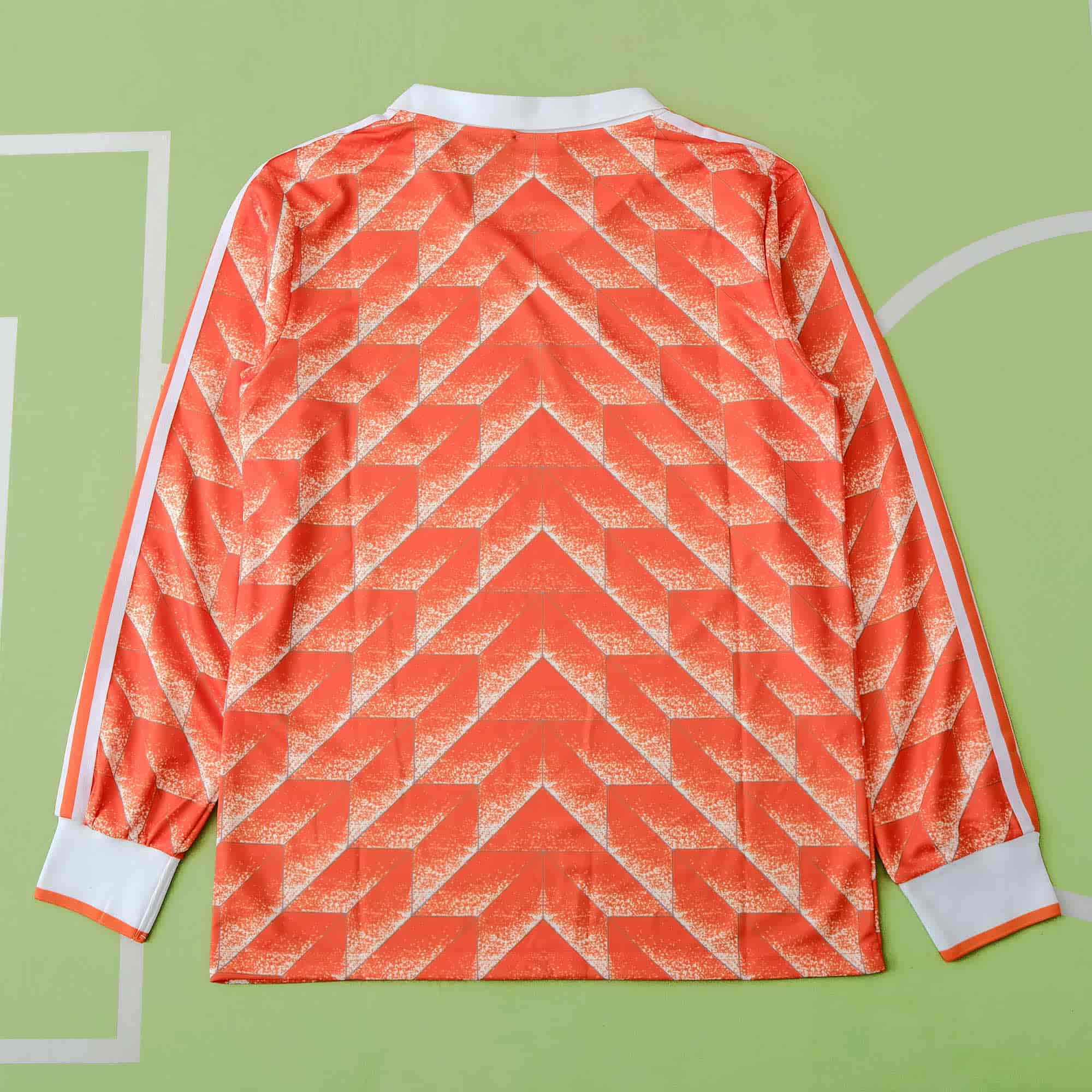 Netherlands 88-89 Home Long Sleeved Retro