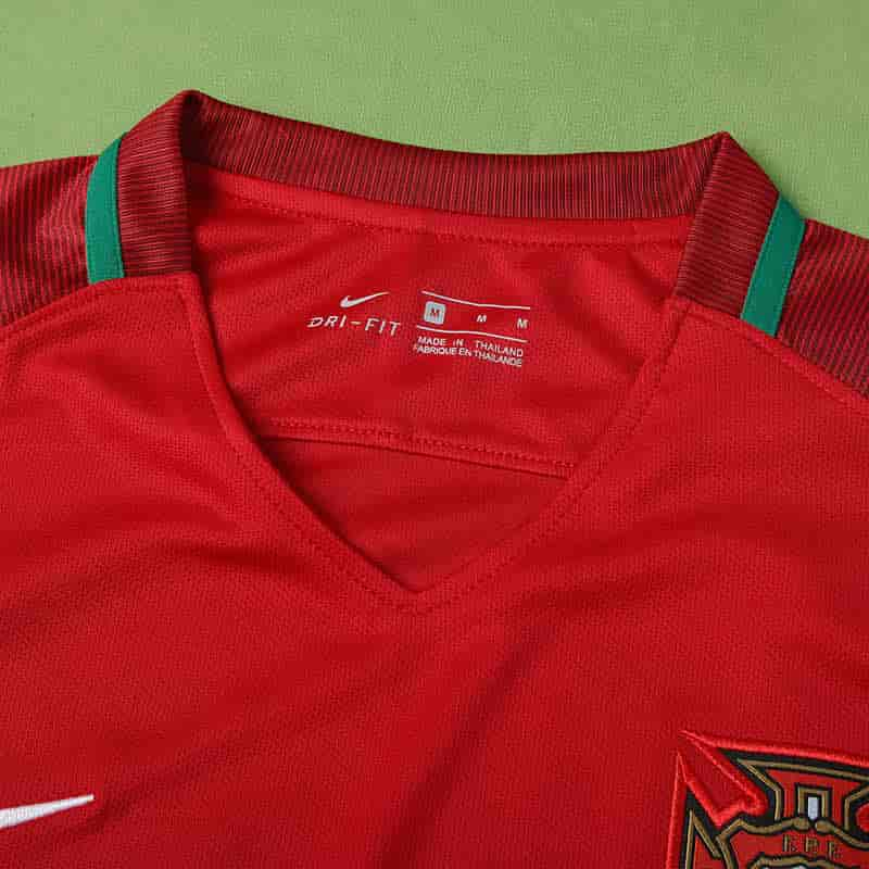 Portugal 16-17 Home Long Sleeved Retro