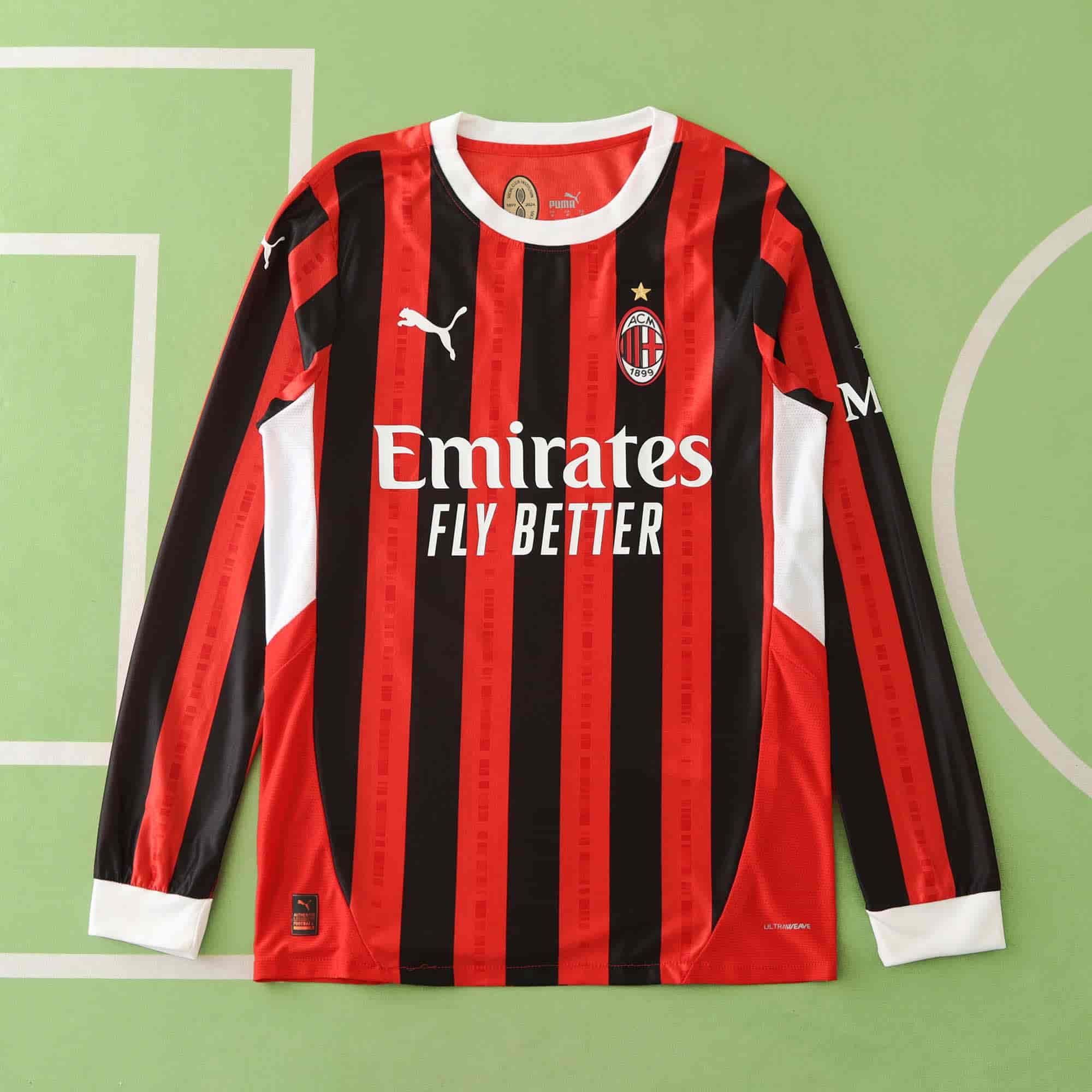 AC Milan 24-25 Home Long Sleeved