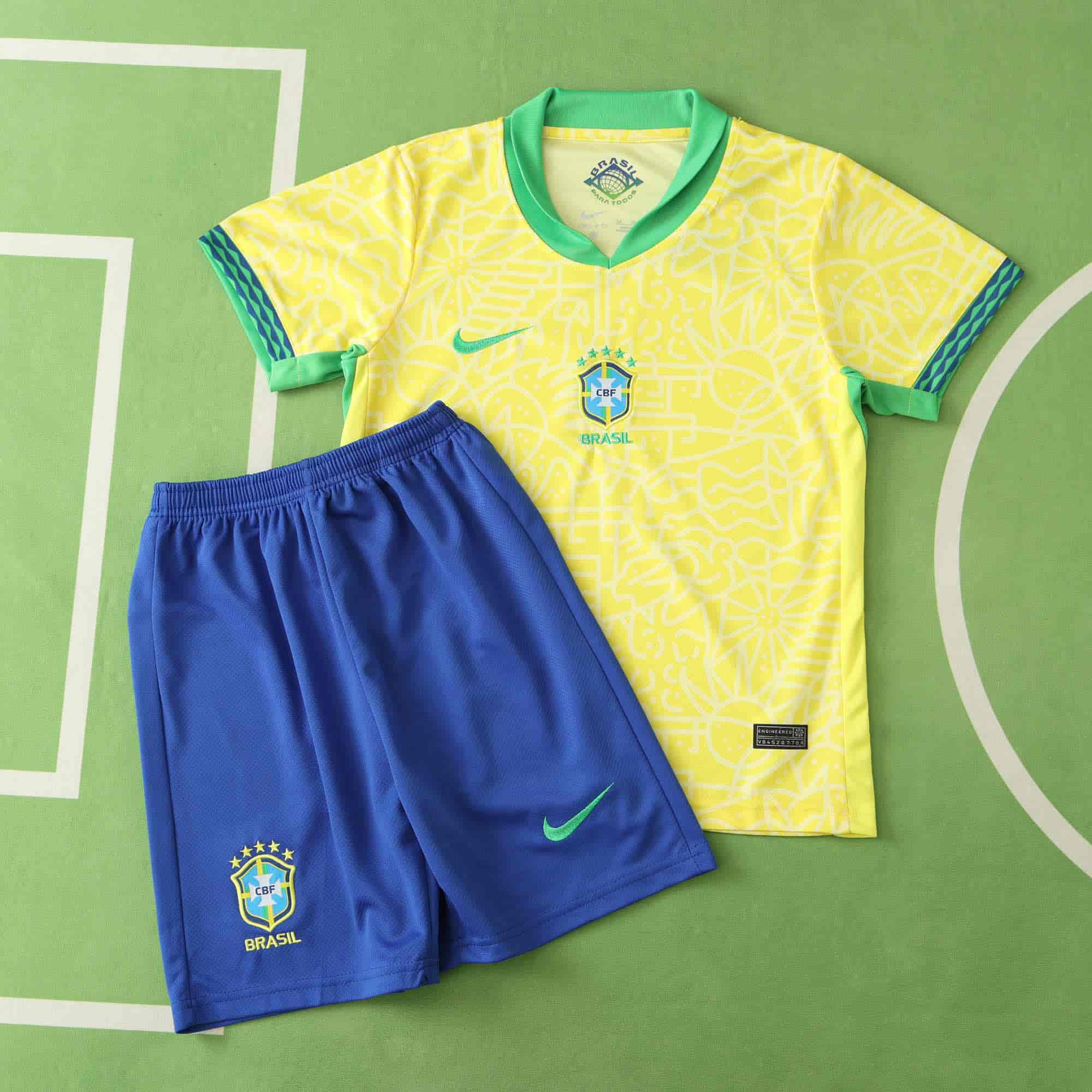 Brazil 24-25 Home Kids