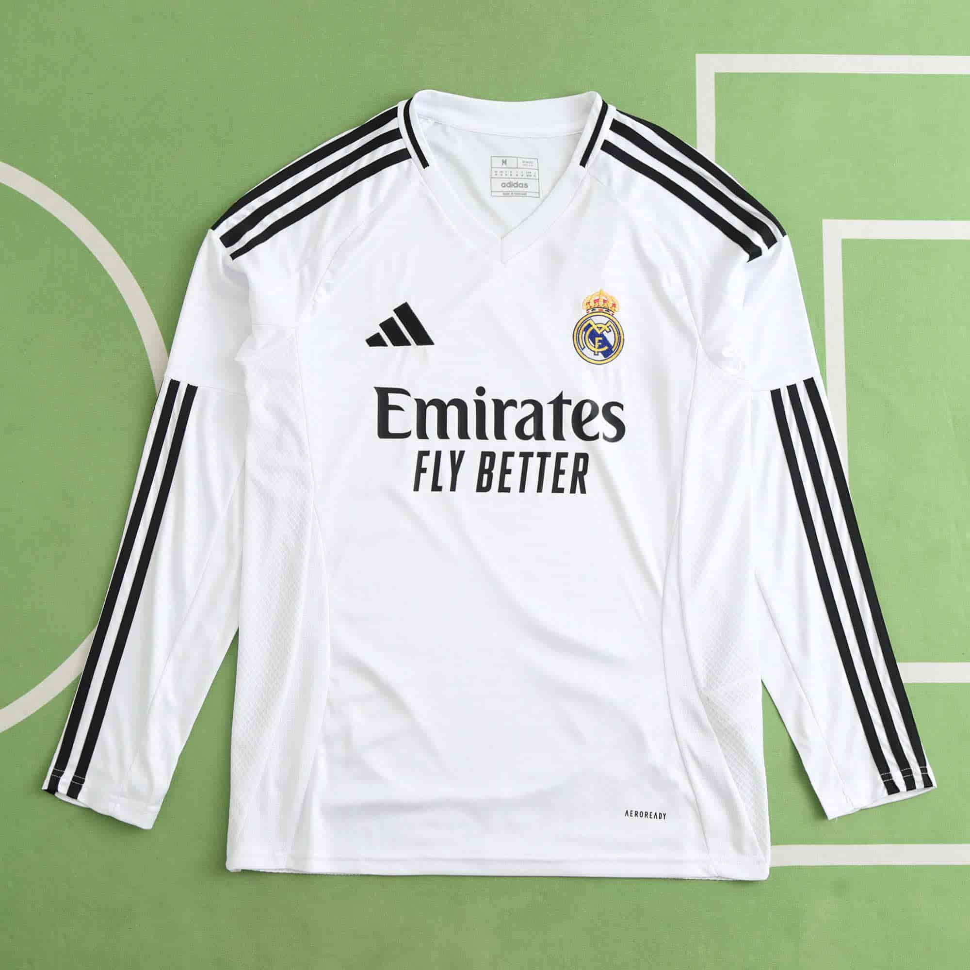 Real Madrid 24-25 Home Long Sleeved