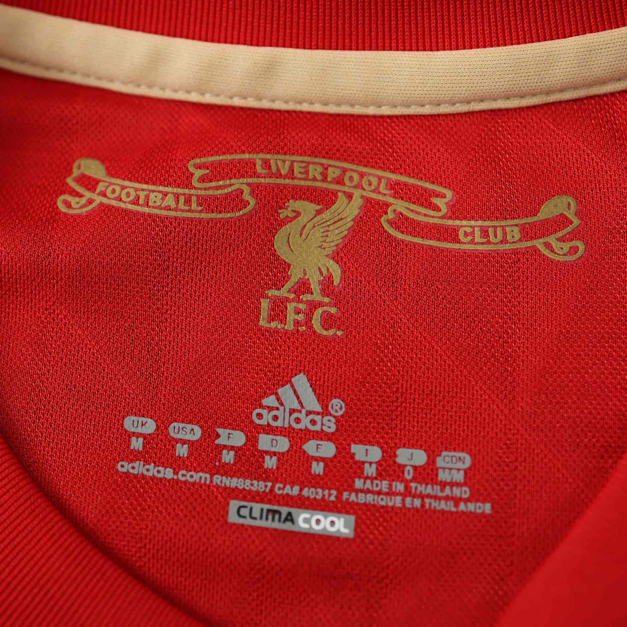 Liverpool 10-11 Home Retro