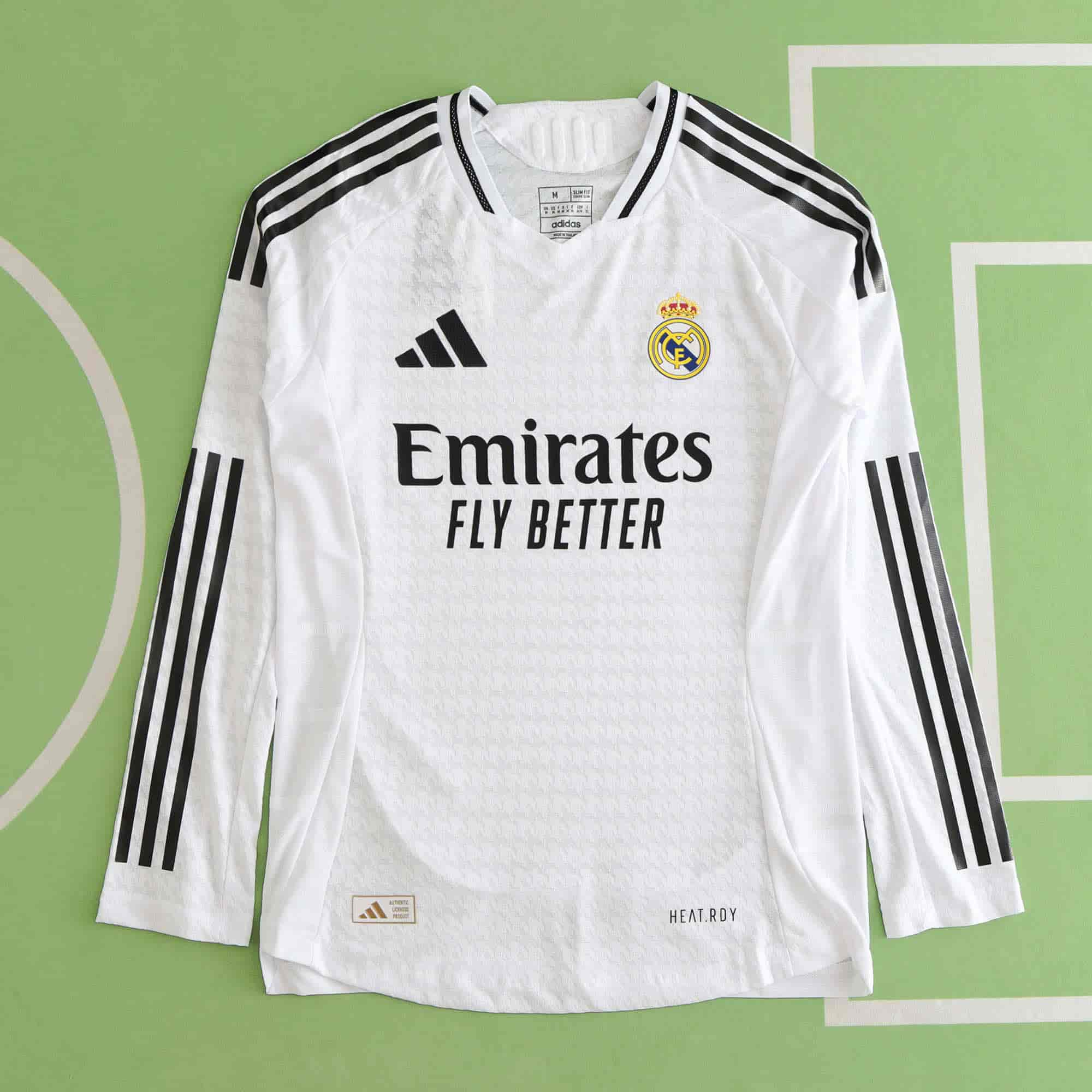 Real Madrid 24-25 Home Long Sleeved