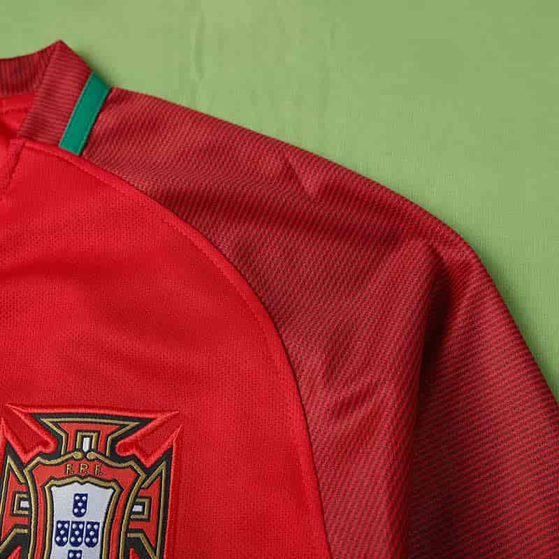 Portugal 16-17 Home Long Sleeved Retro