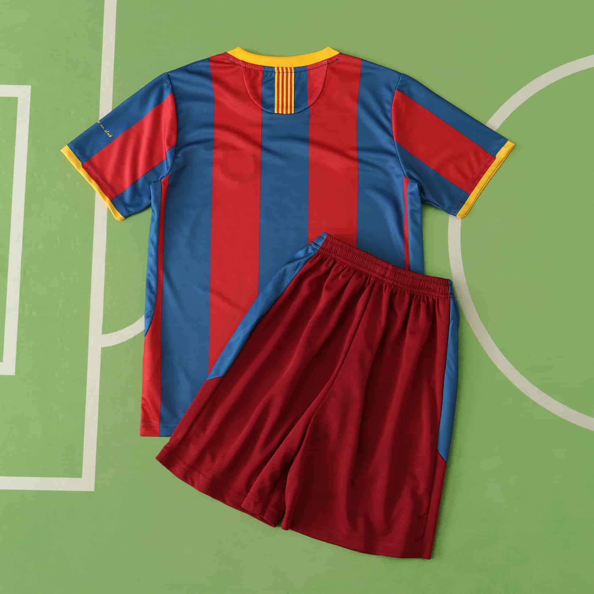 FC Barcelona 10-11 Home Retro Kids