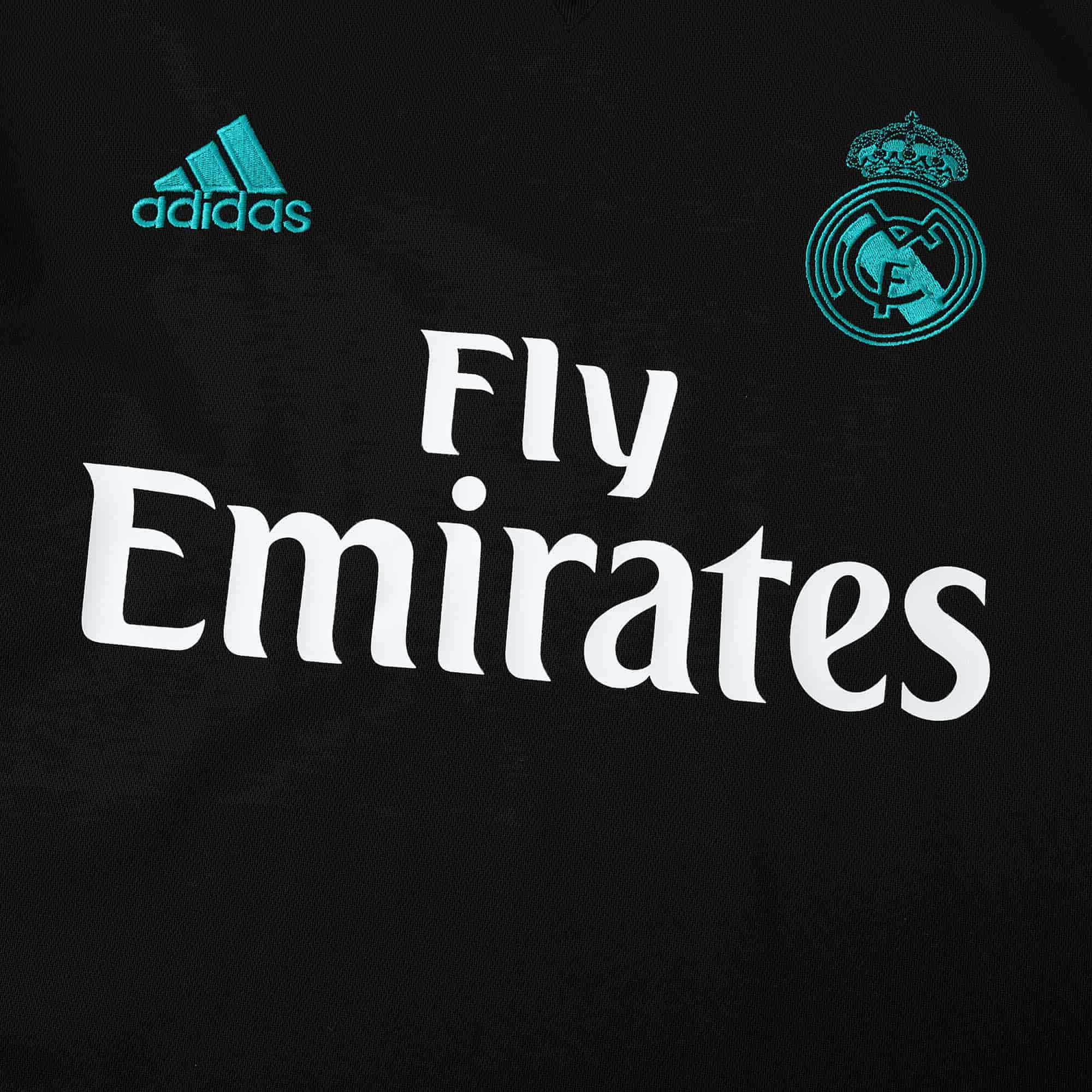 Real Madrid 17-18 Away Long Sleeved Retro