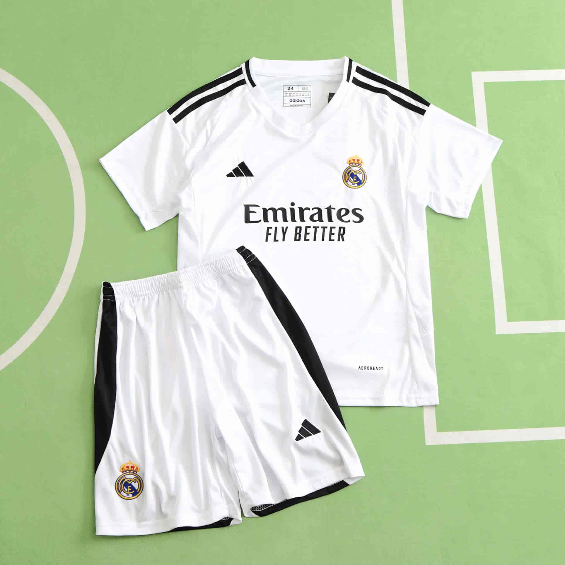 Real Madrid 24-25 Home Kids