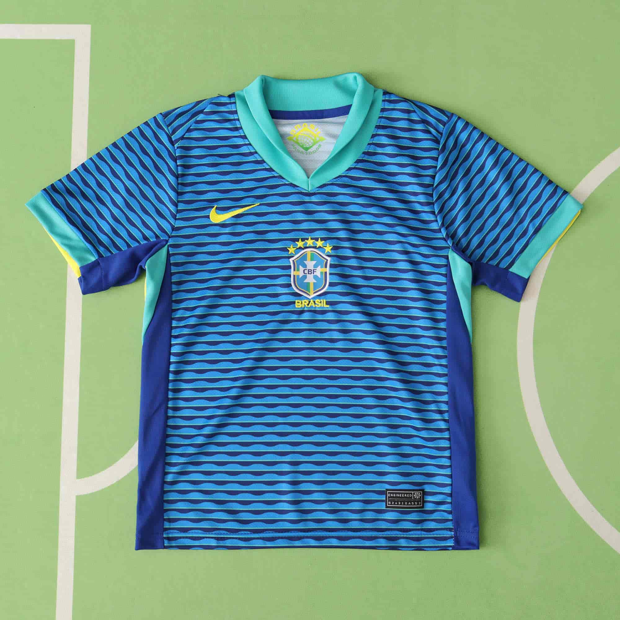 Brazil 24-25 Away Kids