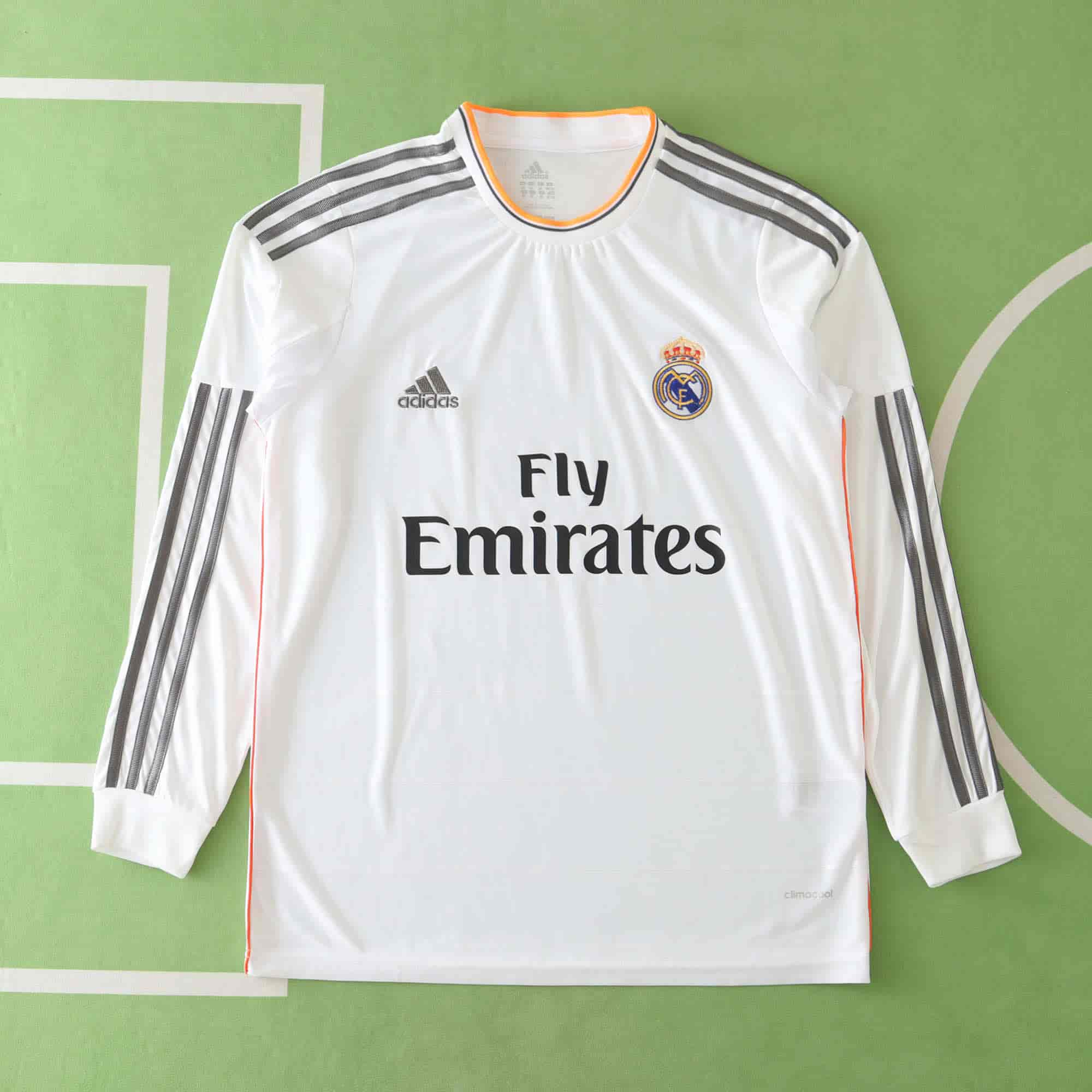 Real Madrid 13-14 Home Long Sleeved