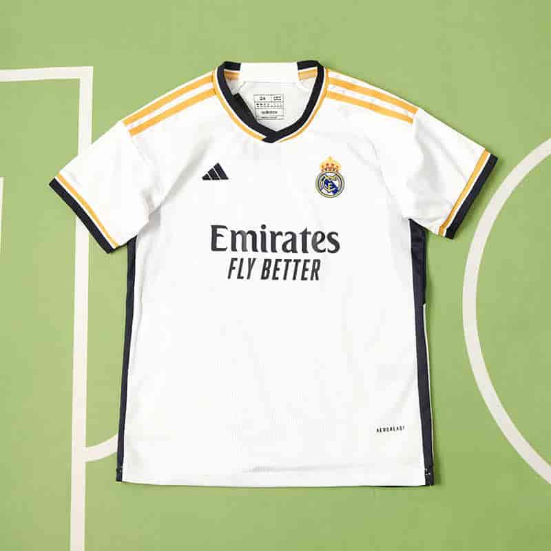 Real Madrid 23-24 Home Kids