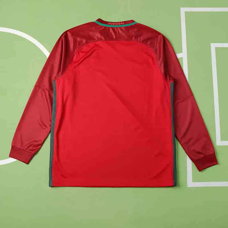 Portugal 16-17 Home Long Sleeved Retro